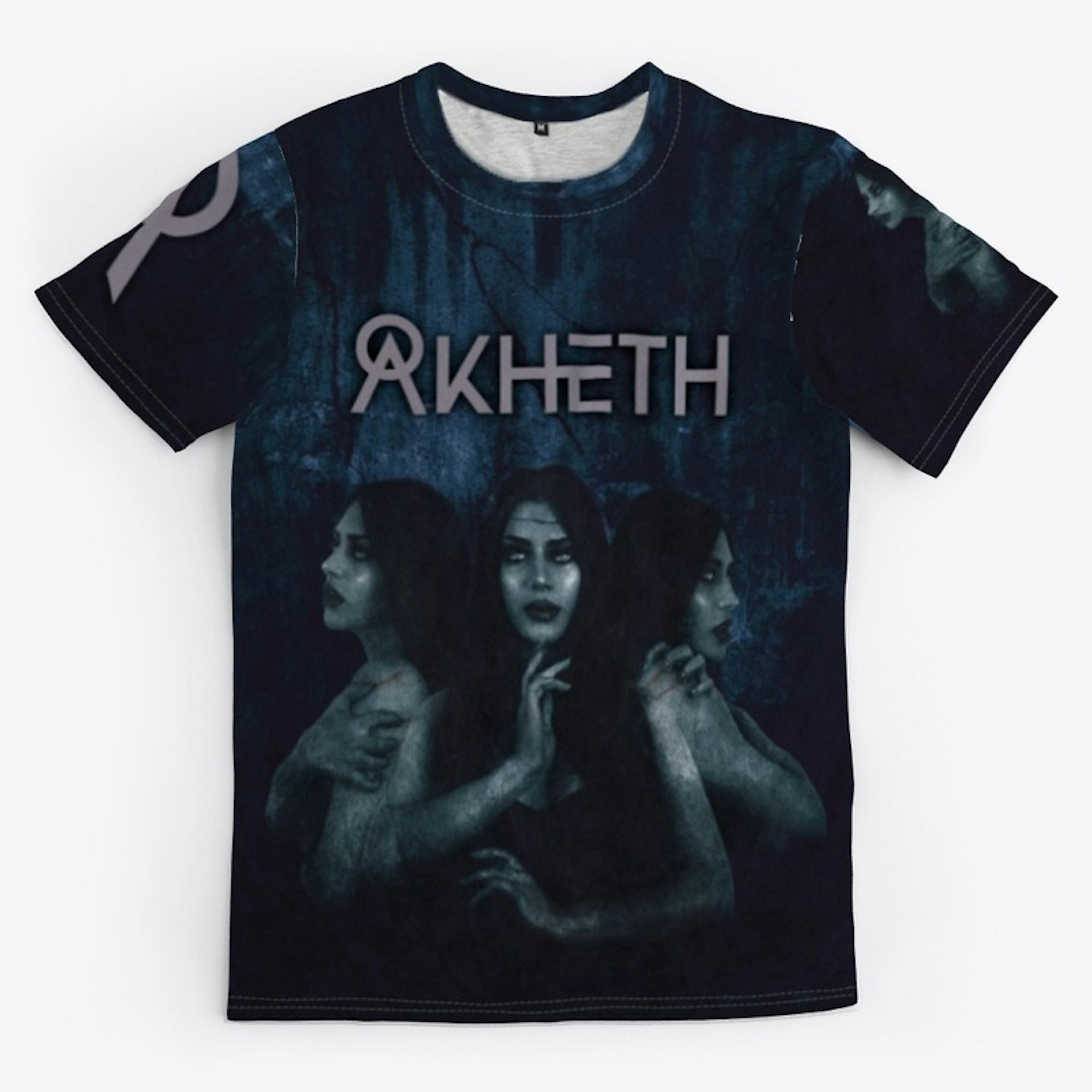 AKHETH - All-Over-Print-Shirt